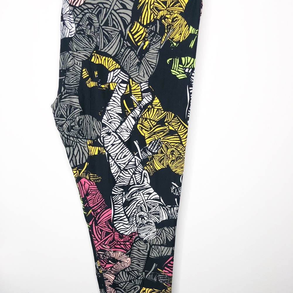 LuLaRoe Halloween TC2 mummy leggings